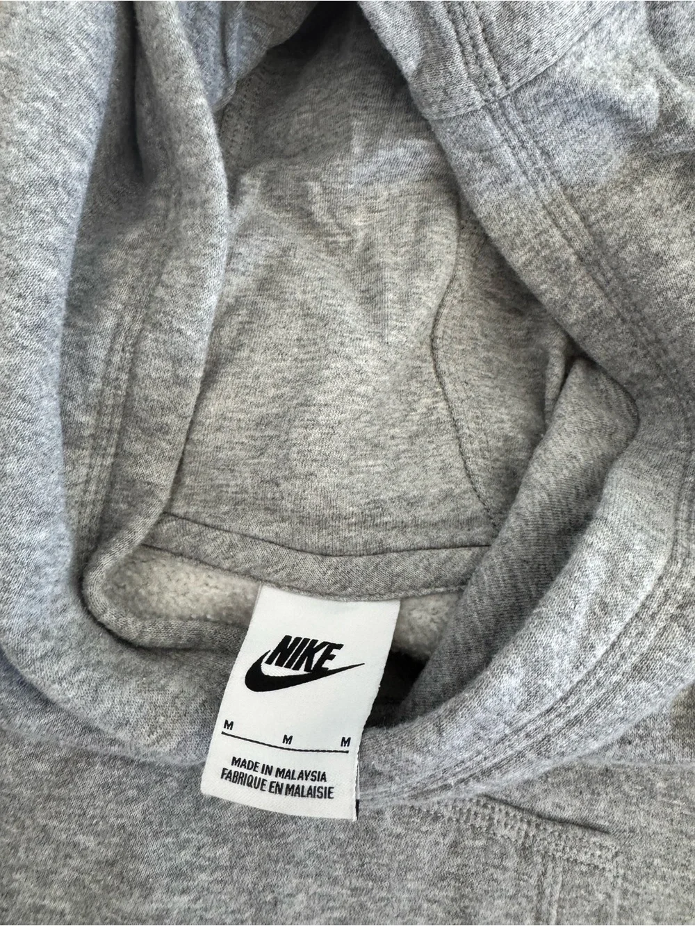 Nike Football Camp Gray Hoodie Sweatshirt Youth Kids Size Medium